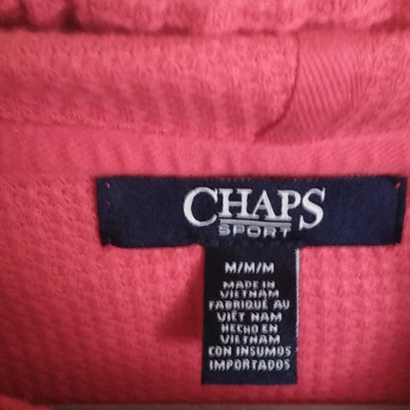 Chaps size medium red hoodie - Picture 3 of 3